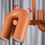 Подвесная люстра Inodesign Fanny Orange 8 40.10055